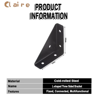 COD ฉากยึดเข้ามุม โครงเหล็กสแตนเลส อุปกรณ์เสริมเฟอร์นิเจอร์ Steel corner Claire