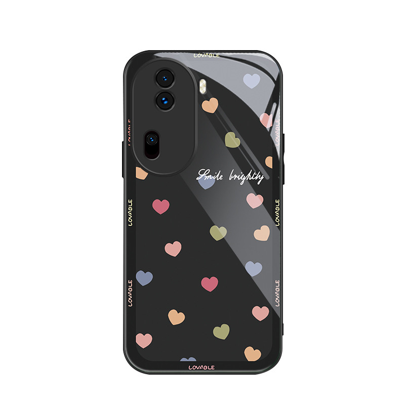 สําหรับ Oppo Reno 11 Pro 5G , หัวใจเล็กๆมากมาย, บุคลิกภาพอินเทรนด์, เคสป้องกันโทรศัพท์ป้องกันการตก