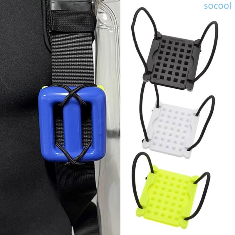 Soc* BCD Webbing แผ่นยึดสำหรับดำน้ำ Scubas Diving Weights Plate อุปกรณ์เสริมดําน้ํา