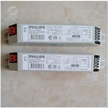บัลลาสต์อิเล็กทรอนิกส์ TL-D 18w 36w PHILIPS EB-C EBC 1x18 1x36 Travo Balas