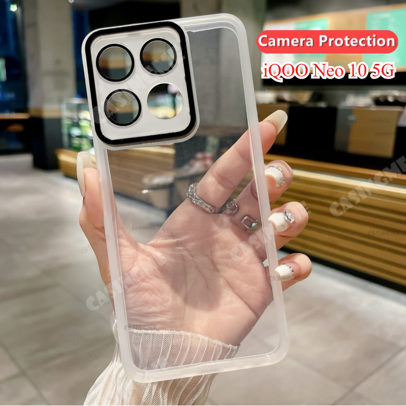 สําหรับ iQOO NEO 10 5G 2025 โปร่งใสสําหรับ iQOO Neo10 NEO 10 iqooNeo10 Neo10 10Neo 5G 2025 เคสโทรศัพ