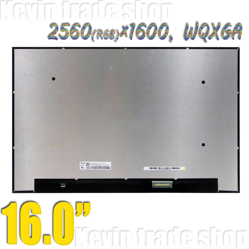 16.0" QHD 2K 165Hz หน้าจอ LCD B160QAN02.Q NE160QDM-NY3 สําหรับ ASUS ROG Zephyrus M16 GU603 GU603H GU