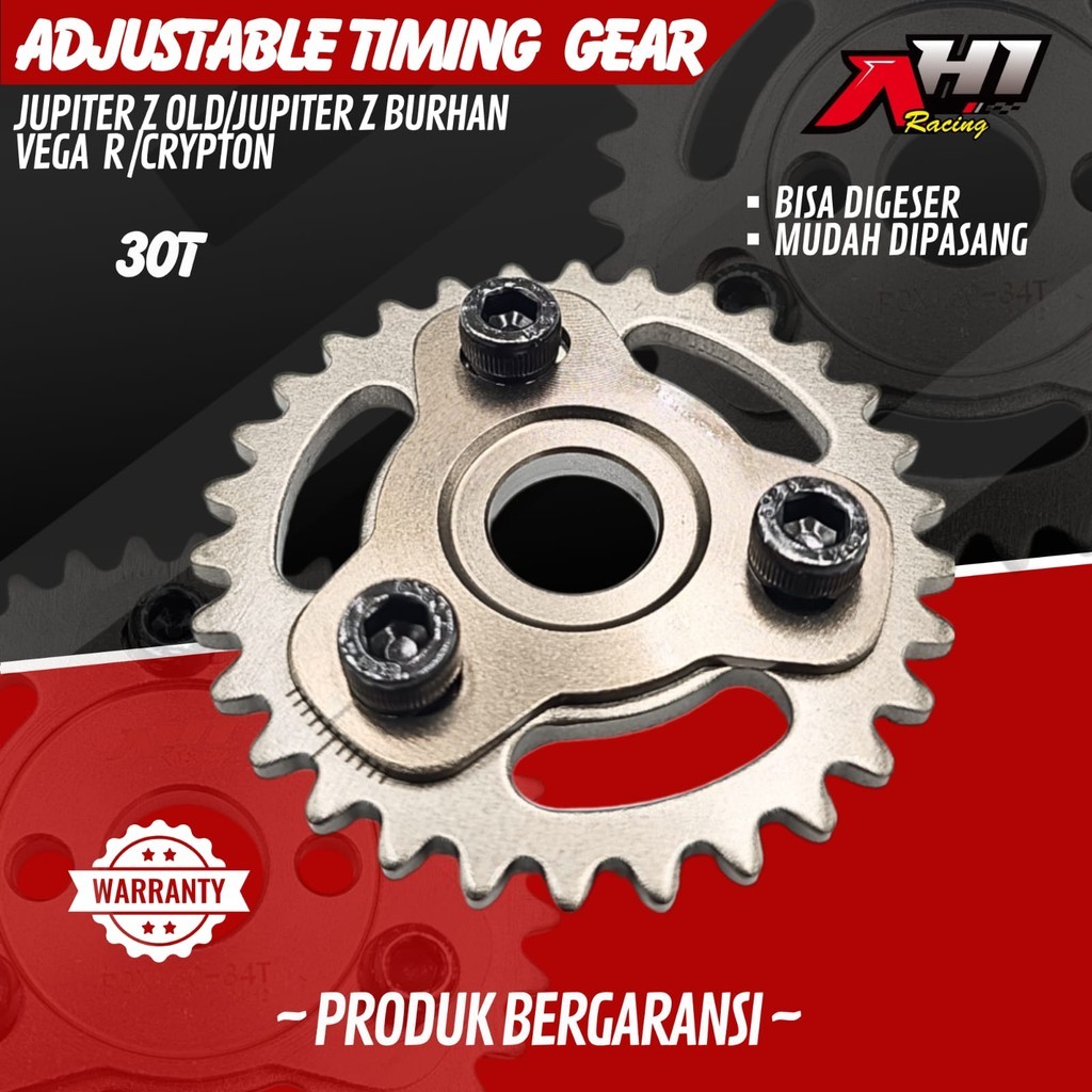 Vega R RR Jupiter Z 30T AH1 Racing Timing Gear – Adjustable Timing Gear Vega R RR Jupiter Z