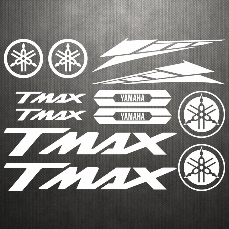 ไวนิล Yamaha สติกเกอร์ Tmax โลโก้สัญลักษณ์รถจักรยานยนต์ Decal สติกเกอร์กันน้ําสะท้อนแสงชุด Tmax 500 530 560