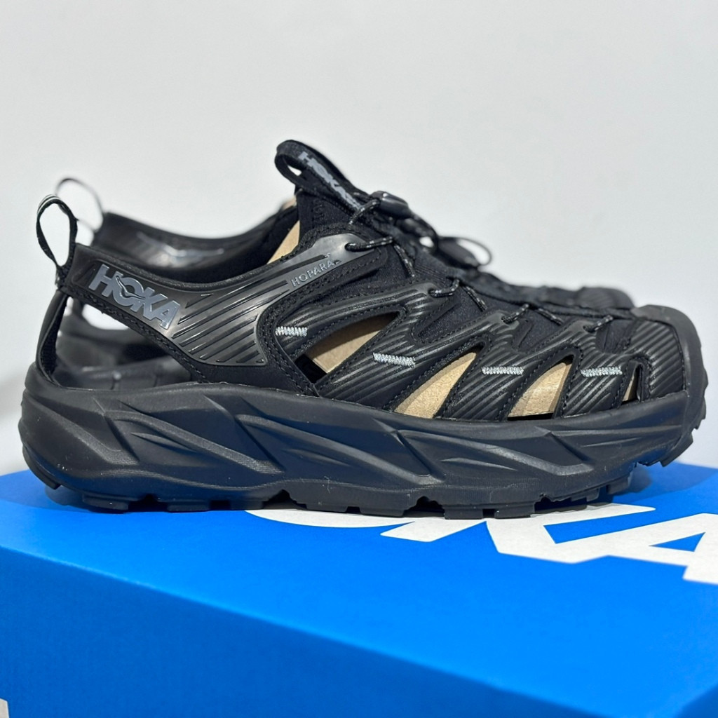 Hoka Hopara 1 รองเท้าแตะผู้ชายและผู้หญิง Hoka Hopara 2 รองเท้าวิ่ง 1106534-BBLC