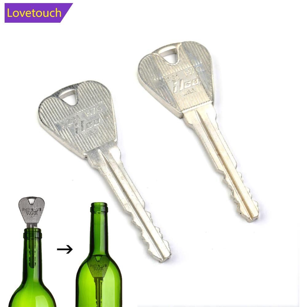 LOVETOUCH 2 ชิ้นตลก Magic พับคีย์ Magic Tricks สําหรับเด็กข้ามเข้าไปในขวด Magic Props ของเล่น Close-