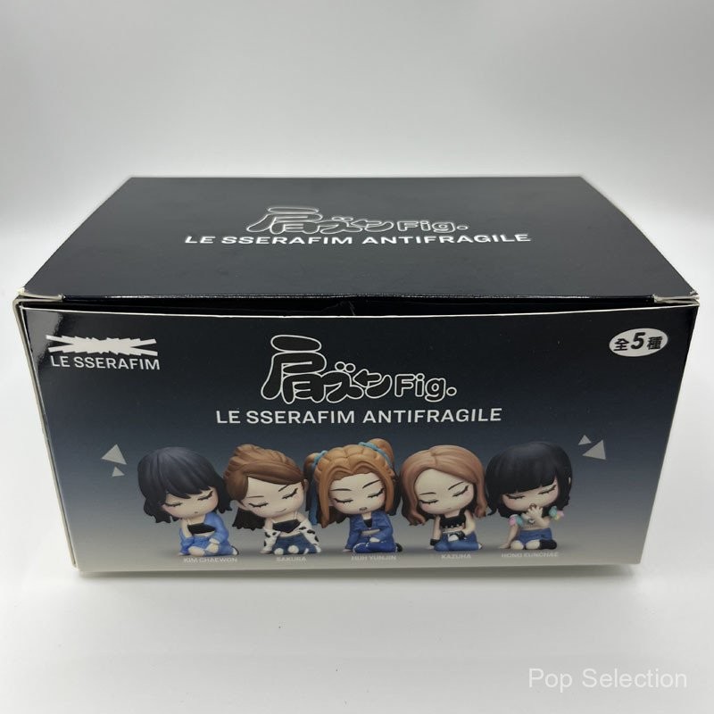 5 ชิ้น/ชุด 5 ซม. กลุ่มสาวเกาหลีใต้ ไอดอลนักร้อง LE SSERAFIM ANTIFRAGILE คิม แชวอน ซากุระ ฮุย ยุนจิน คาซึฮะ ฮง อึนแช เวอร์ชัน Q ฟิกเกอร์แอคชั่น PVC โมเดลของเล่นตุ๊กตา - รูปที่ 5