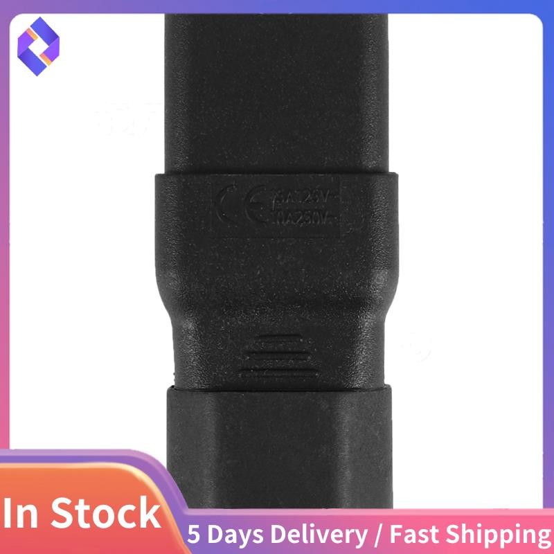 PDU UPS Power IEC ชาย C14 ถึงหญิง C19 อะแดปเตอร์ IEC C19 ถึง C14 Connector