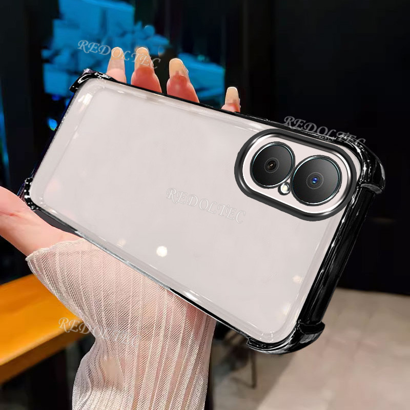 เคส Huawei Nova Y73 ดีไซน์ใหม่สี่มุมกันกระแทกปลอกใส Huawei NovaY73 Nova Y 73 โทรศัพท์นุ่มบางพิเศษฝาห