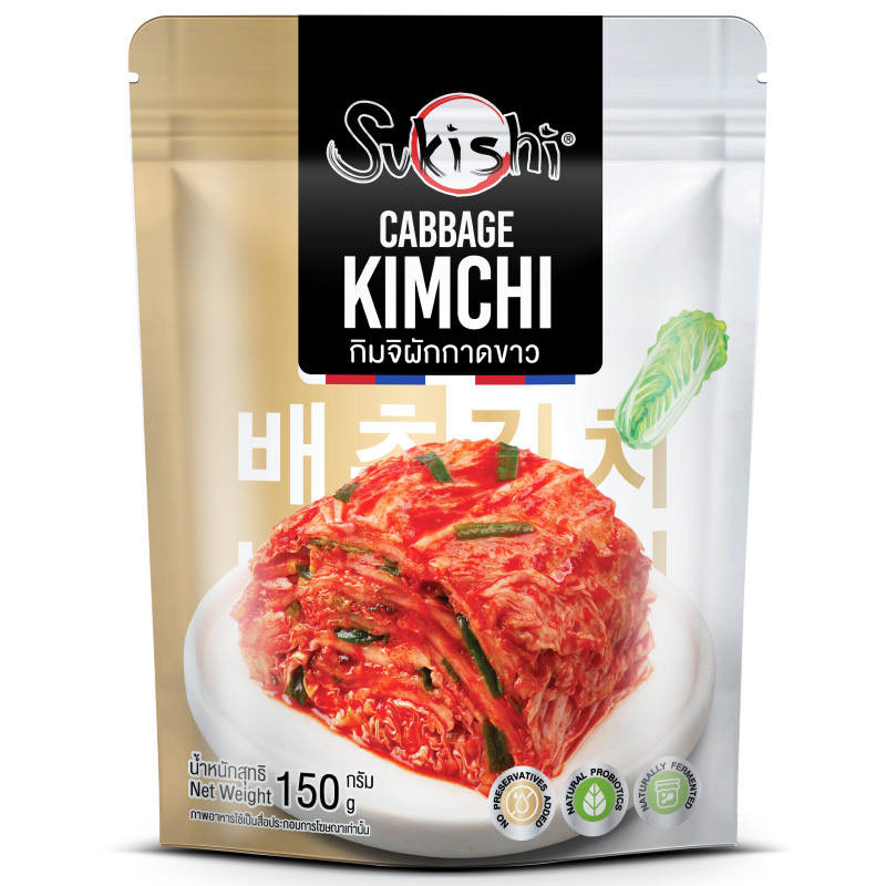 ซูกิชิกิมจิผักกาดขาว 150ก  Sukishi Cabbage Kimchi 150g