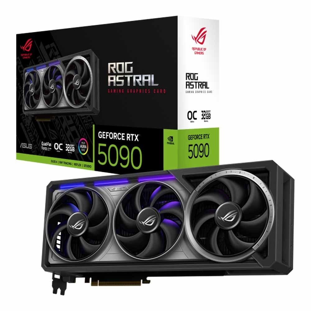 สินค้ามือ 1 ASUS ROG Astral GeForce RTX™ 5090 32GB GDDR7 OC Edition
