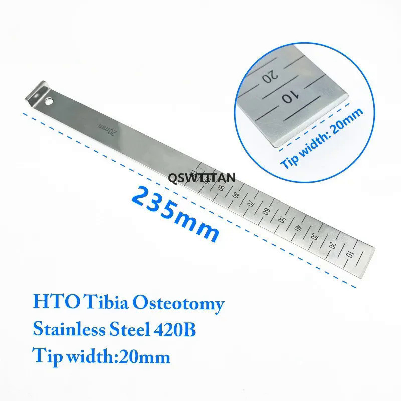 Bone Knife HTO Tibia Osteotomy Bone Knife Thin Osteotome for Orthopedic Surgical truments