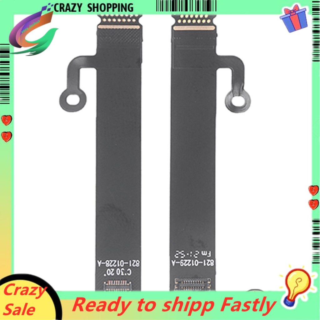 Flex Cable LED Back Light Cable Replacement สีดําสําหรับ Pro A1706 A1707 A1708 A1990 A1989 จอแสดงผล 
