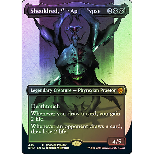 การ์ด EDH PlayTest - Sheoldred, Apocalypse (สีดํา)