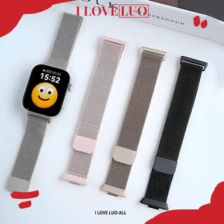 สายลูปโลหะ Milanese for Huawei Watch Fit 5 4 / Huawei Watch Fit 5 4 Pro / Huawei Watch Fit 3 แถบสแตนเลสอุปกรณ์เสริม