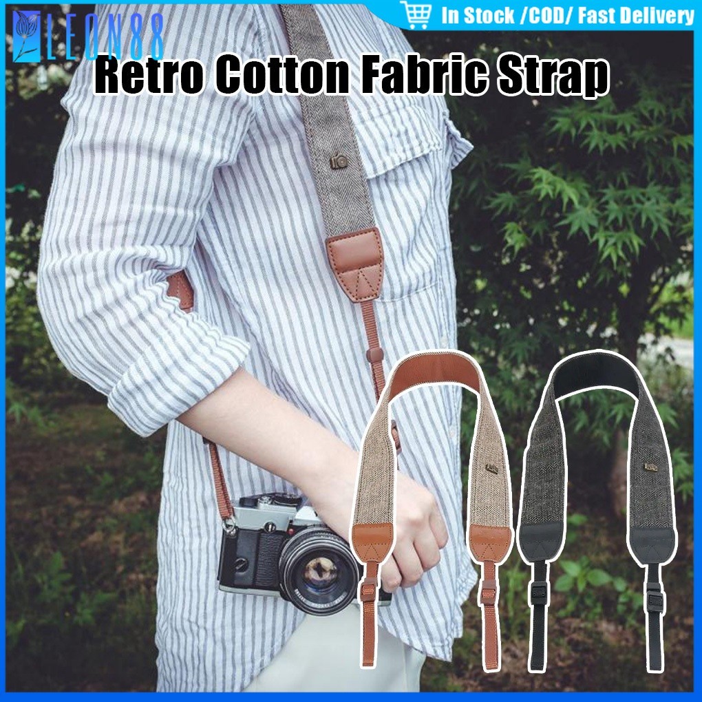 ของมาใหม่！Camera Neck Strap สายคล้องกล้อง กว้าง3.8ซม.คล้องคอ shoulder strap