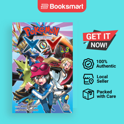 Pokemon Adventures X และ Y Vol 3 - การ์ตูนมังงะ - อังกฤษ - Shogakukan Asia - 9789810984328