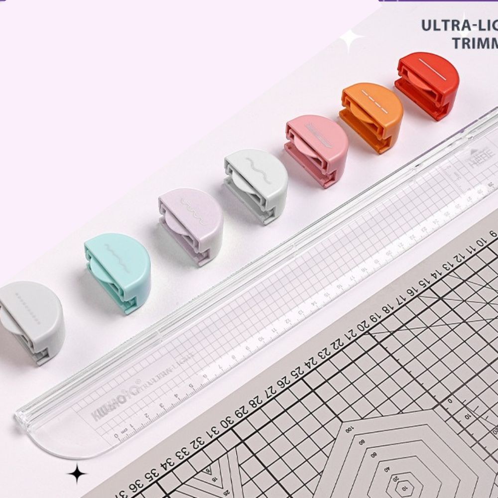 แท่นตัดกระดาษ ที่ตัดกระดาษ พลาสติก ABS Kw-triO No.13203 A4 ใบมีดคม ตัดได้สูงสุด 5แผ่น/ครั้ง Paper Cutter HOME&OFFICE - รูปที่ 4