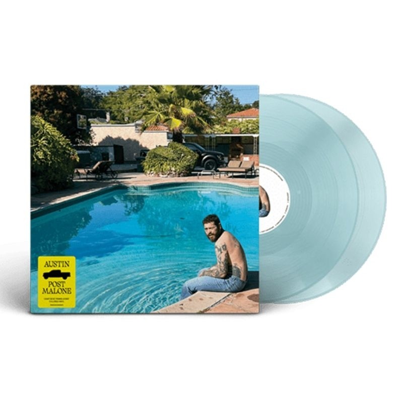 Post Malone - Austin (target Exclusive, Vinyl) Light Blue Translucent