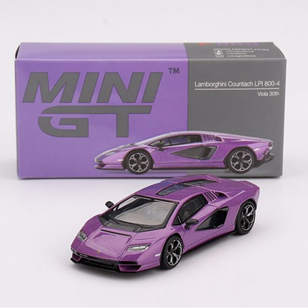 Mini GT
Lamborghini Countach LPI 800-4 Viola 30th