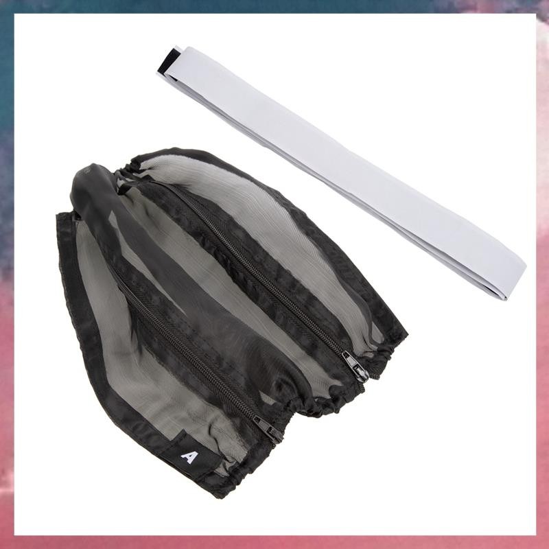 (XAVS)Zipper-Type Nylon Mesh Cover Chassis Dust Water Proof Net Cover Protection for TT-01 TT-02 TT0