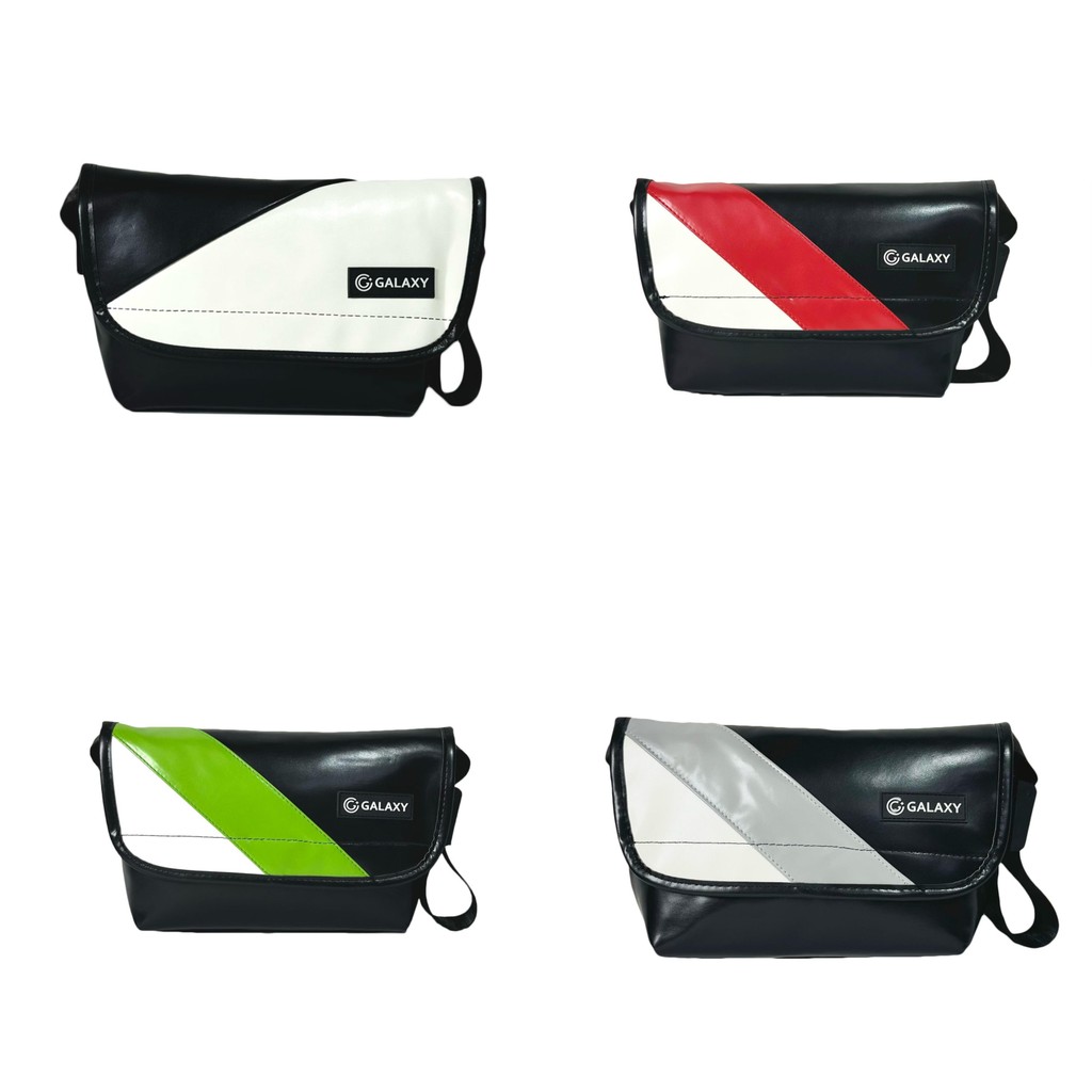 กระเป๋าผ้าใบ กันน้ำ ขนาด 30x18x10 cm สายเข็มขัดนิรภัย+ตัวเลื่อนแบบงาบ พร้อมส่ง