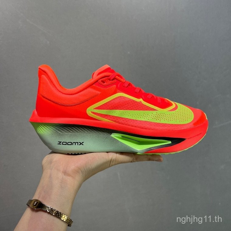 รองเท้า NIKE ZoomX Invincible Run Flyknit FK6 Zoom Fly 6 น้ำหนักเบา Flyknit แบบต่ำสำหรับกีฬาและวิ่ง