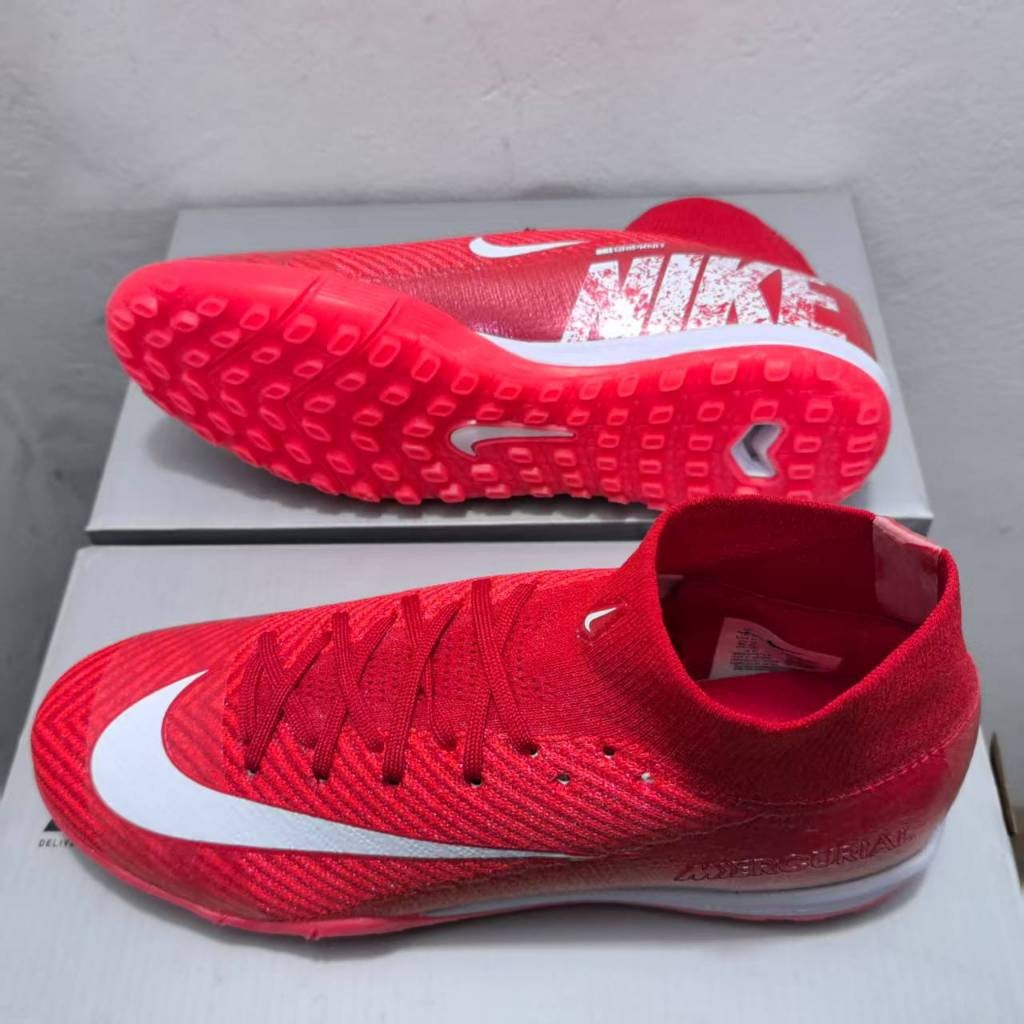 Kasut Bola Sepak Air Z00M MERCURIAL Superfly 10 IIX Elite TF 39-45 ผู้ชายรองเท้าฟุตบอลถักกลางแจ้ง An