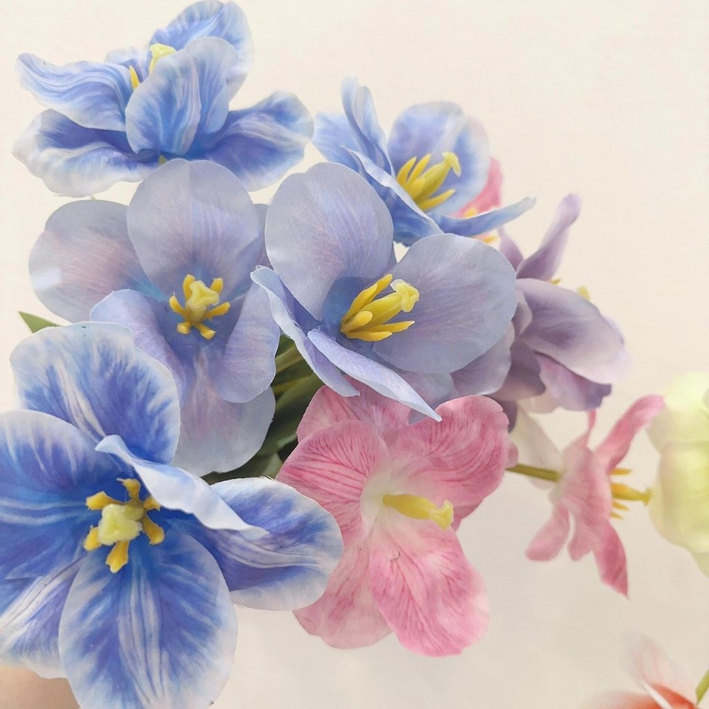 ดอกทิวลิปบาน ดอกเดี่ยวไร้ใบ ดอกไม้ประดิษฐ์ ทิวลิปปลอม ดอกใหญ่ พร้อมส่ง - รูปที่ 2