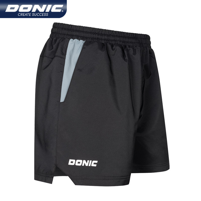 Original DONIC ปิงปองกีฬากางเกงขาสั้นผู้ชายและผู้หญิงสวมใส่ง่ายแห้งเร็ว 93241 สำหรับเด็ก