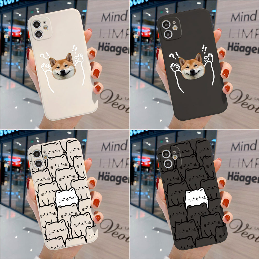 Soft TPU เคส For Samsung A55 5G A05s A16 A56 A06 A15 A36 A12 A22 A26 A73 A35 A34 A24 A25 A54 A53 A52 A05 A32 A14 A13 A23