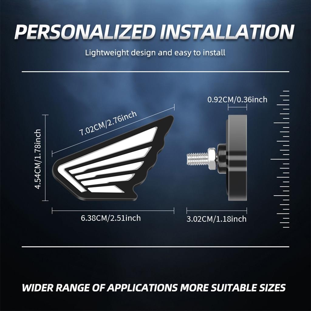 ความสว่างสูง Wing Eagle Eye ไฟหน้ารถจักรยานยนต์ Strobe Flash ไฟ LED สําหรับ Custom Mods อัพเกรดทนทานลูกปัด LED - รูปที่ 2