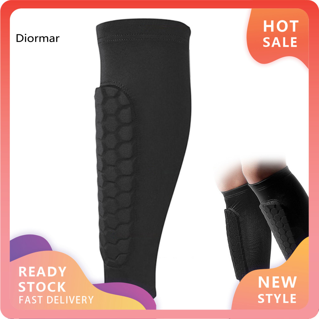 DIO กันกระแทก Shin Guard ปลอกสนับแข้งฟุตบอลระดับพรีเมียมพร้อมแผ่นรังผึ้งสําหรับการป้องกันขาสุดยอดเหมาะสําหรับเด็กและผู้ใหญ่