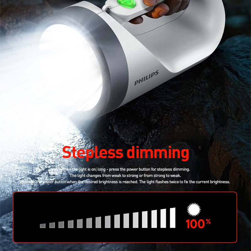 ฟิลิปส์ ไฟฉายมัลติฟังก์ชั่น การชาร์จแบบย้อนกลับ - รูปที่ 4