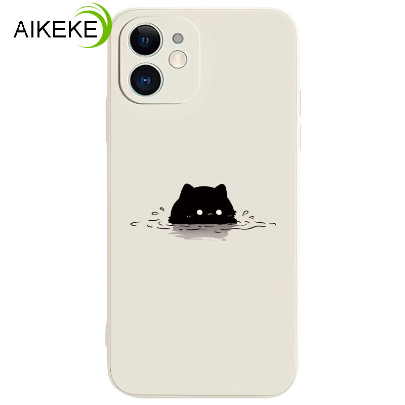 แมวน้อยน่ารักเคสโทรศัพท์สําหรับ iQOO Z9 Z9X Z8 Z8X Z7 Z7X Z6 Lite Z5 Z5X Z3 Z1 Z1X 5G 4G Opposite ฝา