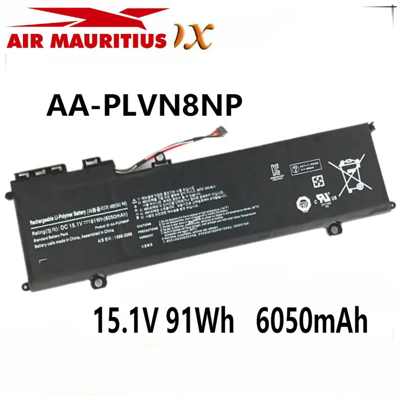 np880z5e 15.1V 91wh แบตเตอรี่แล็ปท็อปสำหรับ Samsung ATIV book 8 TOUCH NP880Z5E-X01 NP880Z5E-X01CH