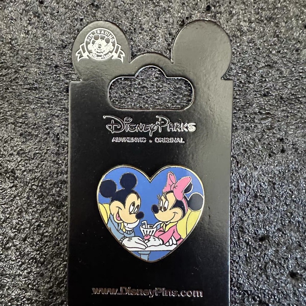 Disney Badge Disney pin Disney pin Disney Medal Mickey Minnie Heart เข็มกลัด/ลูกปัด 2512.31