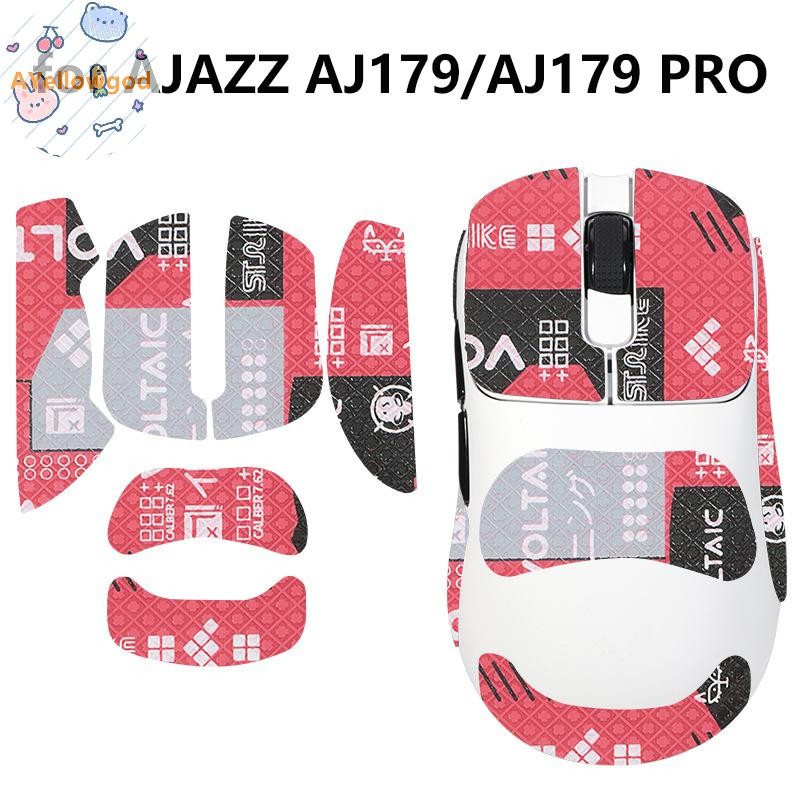 AYellowgod Anti-Slip Mouse Grip เทปสติกเกอร์สเก็ตสําหรับ AJJAZZ AJ179 / AJ179 Pro เมาส์สําหรับเล่นเก