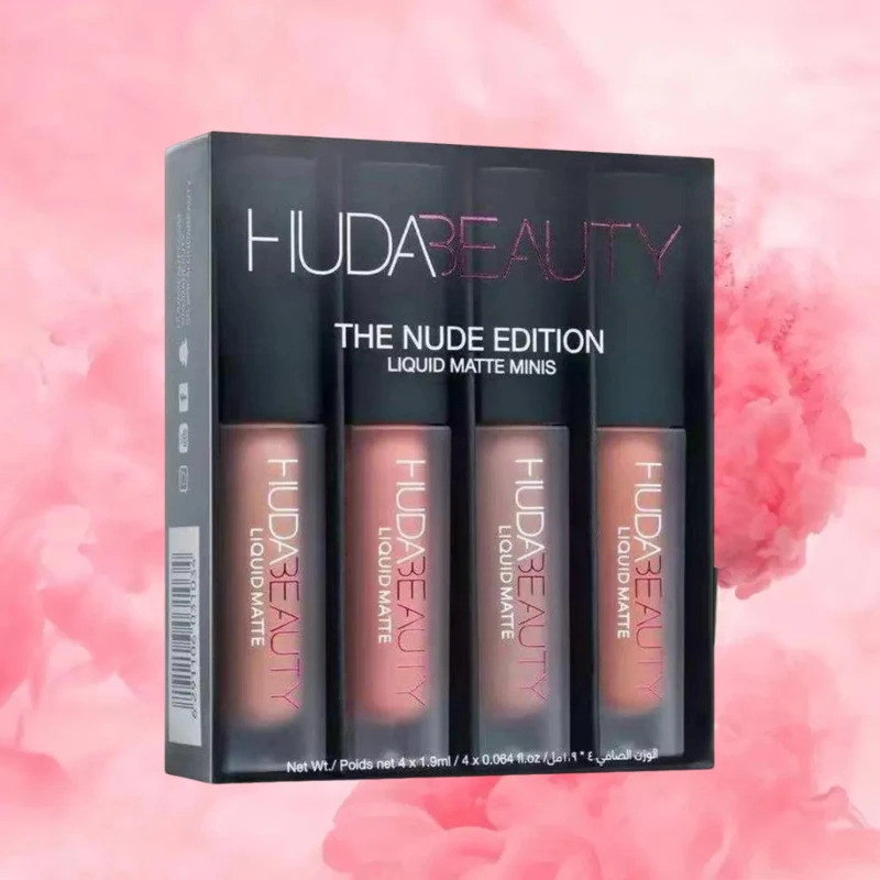 ชุดคอนซีลเลอร์เหลวสำหรับใบหน้า ลิปสติก อายไลเนอร์ HUDA Stick ชิมเมอร์ ไชน์ มาคิลลาเจ อายแชโดว์ เครื่องสำอางแต่งหน้าที่เปล่งประกาย