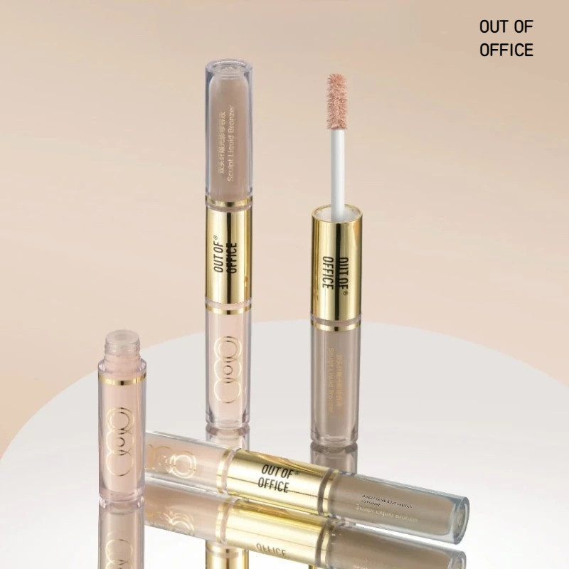 OUTOFOFFICE Double-Head Liquid Contour OOO Light และ Shadow CP Double-Head Consolation ปากกาวางจมูก 