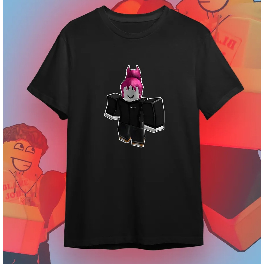 🎧HOT Jane Doe Roblox forsaken เสื้อยืดสําหรับเกมเมอร์ Robloxia ถึง Dawn สบาย Breathable คอลูกเรือเสื