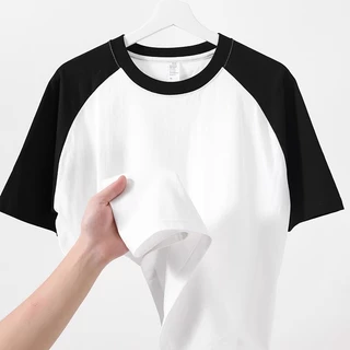 【พร้อมส่ง】ราคาส่ง เสื้อยืดคอกลม สีพื้น เนื้อผ้านุ่มสบาย ใส่ได้ทั้งชายและหญิง เสื้อยืดคอกลม หลายสี