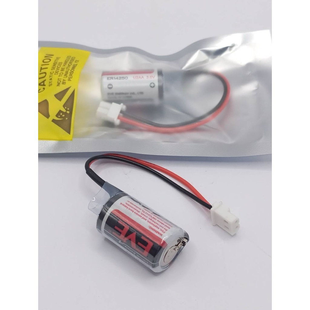 ER14250 EVE แจ็คขาว แบตเตอรี่ ER14250 EVE แจ็คขาว สินค้าของใหม่มือหนึ่งส่งจากไทยส่งทุกวัน