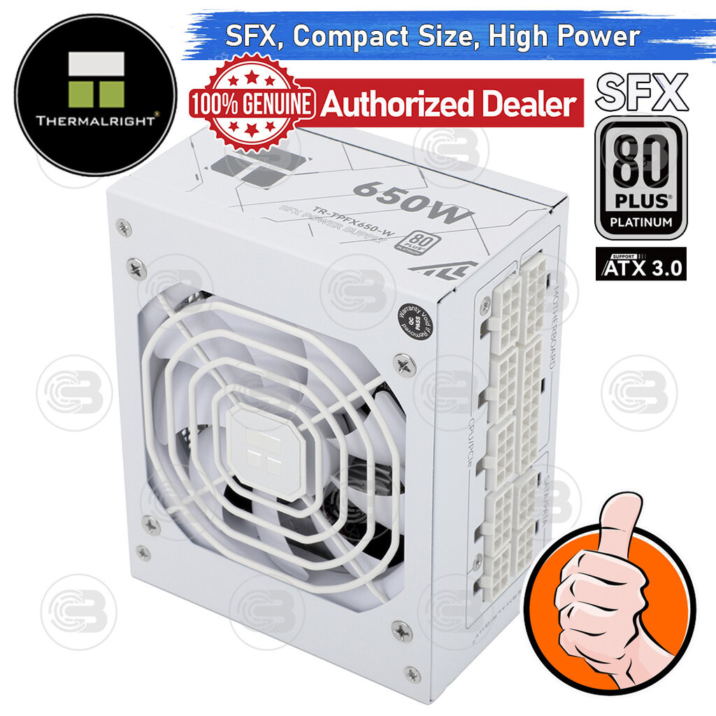 [CoolBlasterThai] Thermalright SFX Power Supply 650W 80 Plus Platinum Embossed Full Modular (TPFX 65
