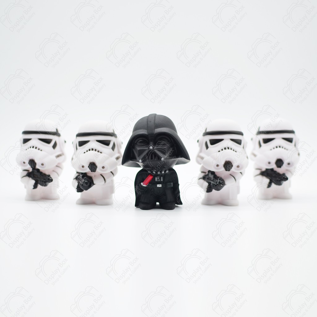 🔥พร้อมส่ง 🔥 โมเดลหัวโต Star Wars – Darth Vader & Stormtrooper