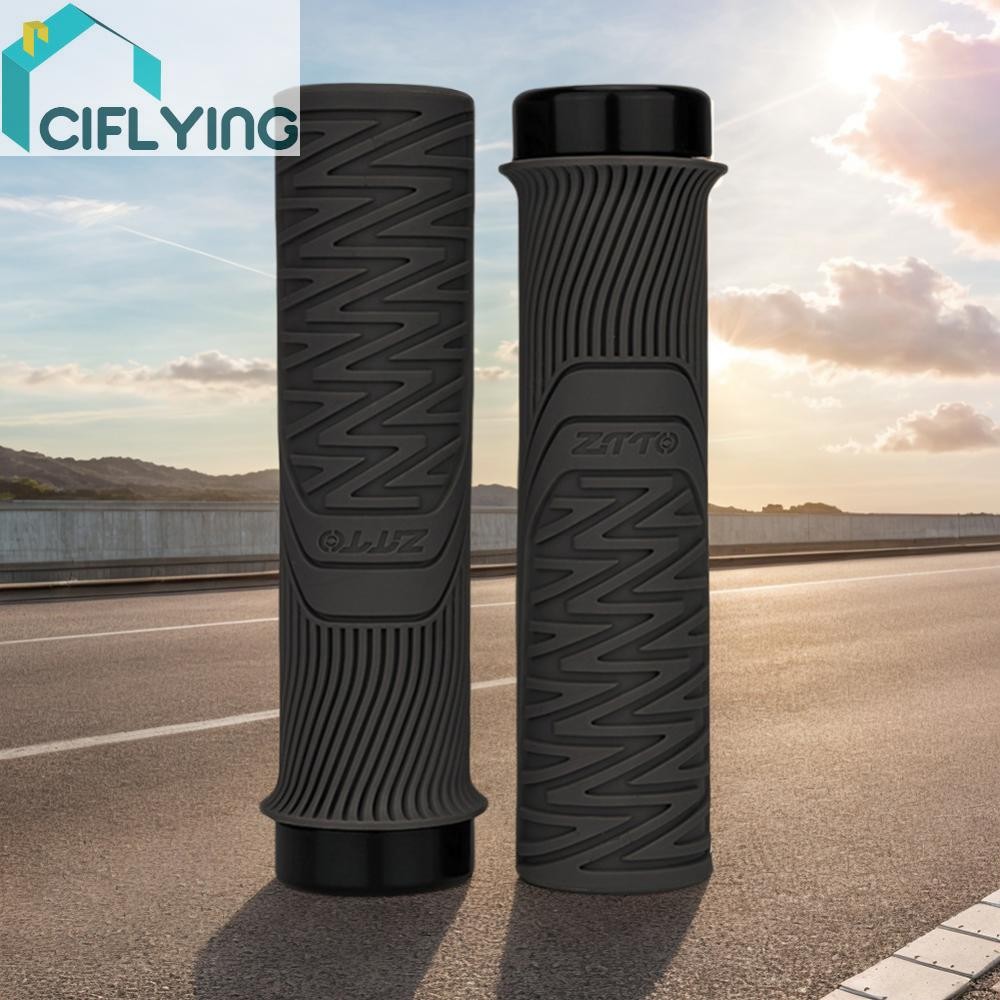 ปลอกแฮนด์จักรยานดูดซับแรงกระแทกสำหรับจักรยานเสือภูเขา Grips MTB ขี่จักรยานจับ MTB อุปกรณ์เสริม [Ciflying.th]