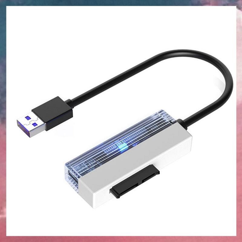 สายเคเบิลอะแดปเตอร์ Sata เป็น USB 2.0 อะแดปเตอร์ Sata เป็น USB 2.0 สําหรับแล็ปท็อป CD-ROM DVD-ROM OD