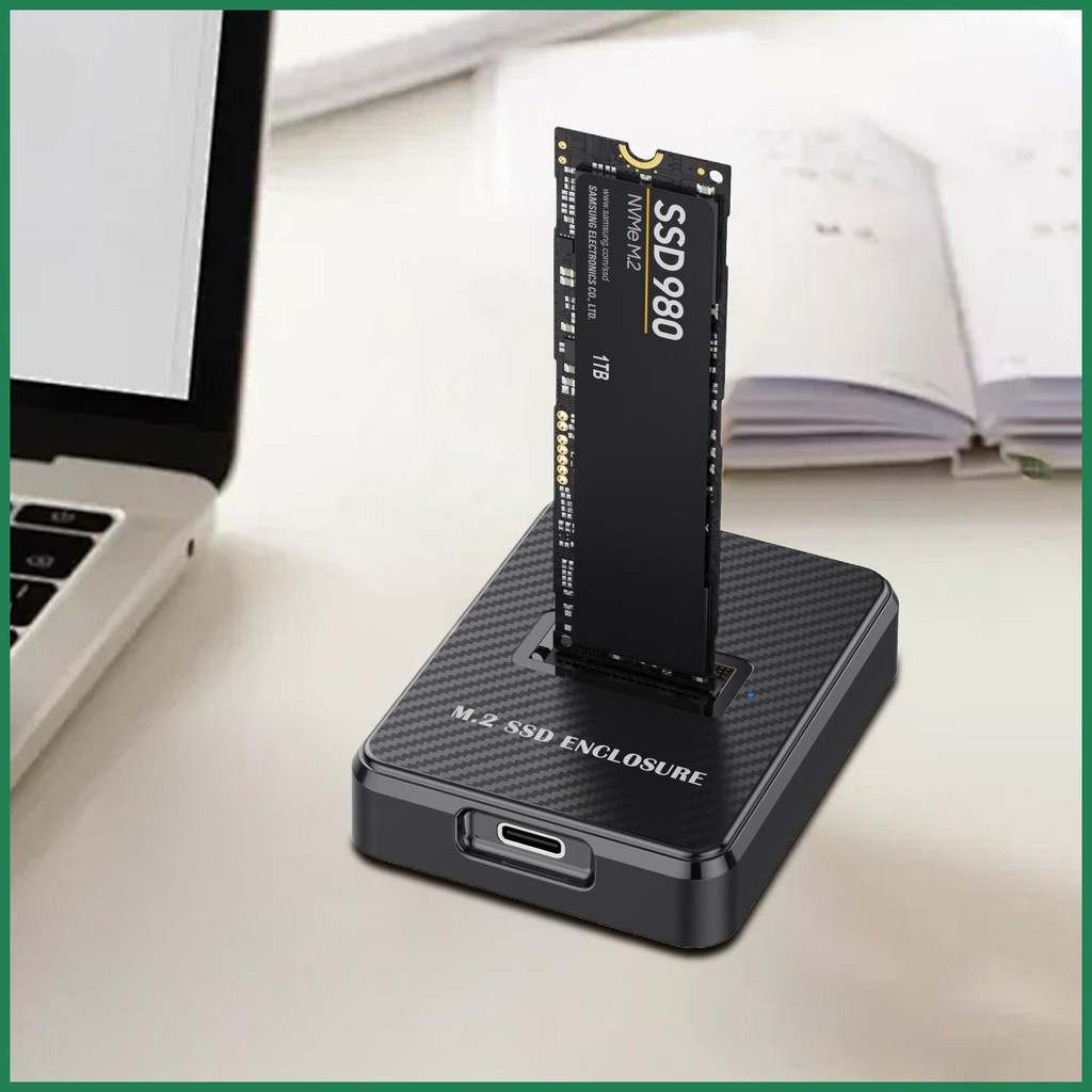 HDD Docking Station คอมพิวเตอร์ SSD Dock Reader 10Gbps USB3.2 SSD อุปกรณ์จัดเก็บข้อมูล Docking Stati
