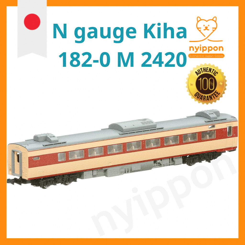TOMIX N gauge Kiha 182-0 M 2420 model railway diesel car.