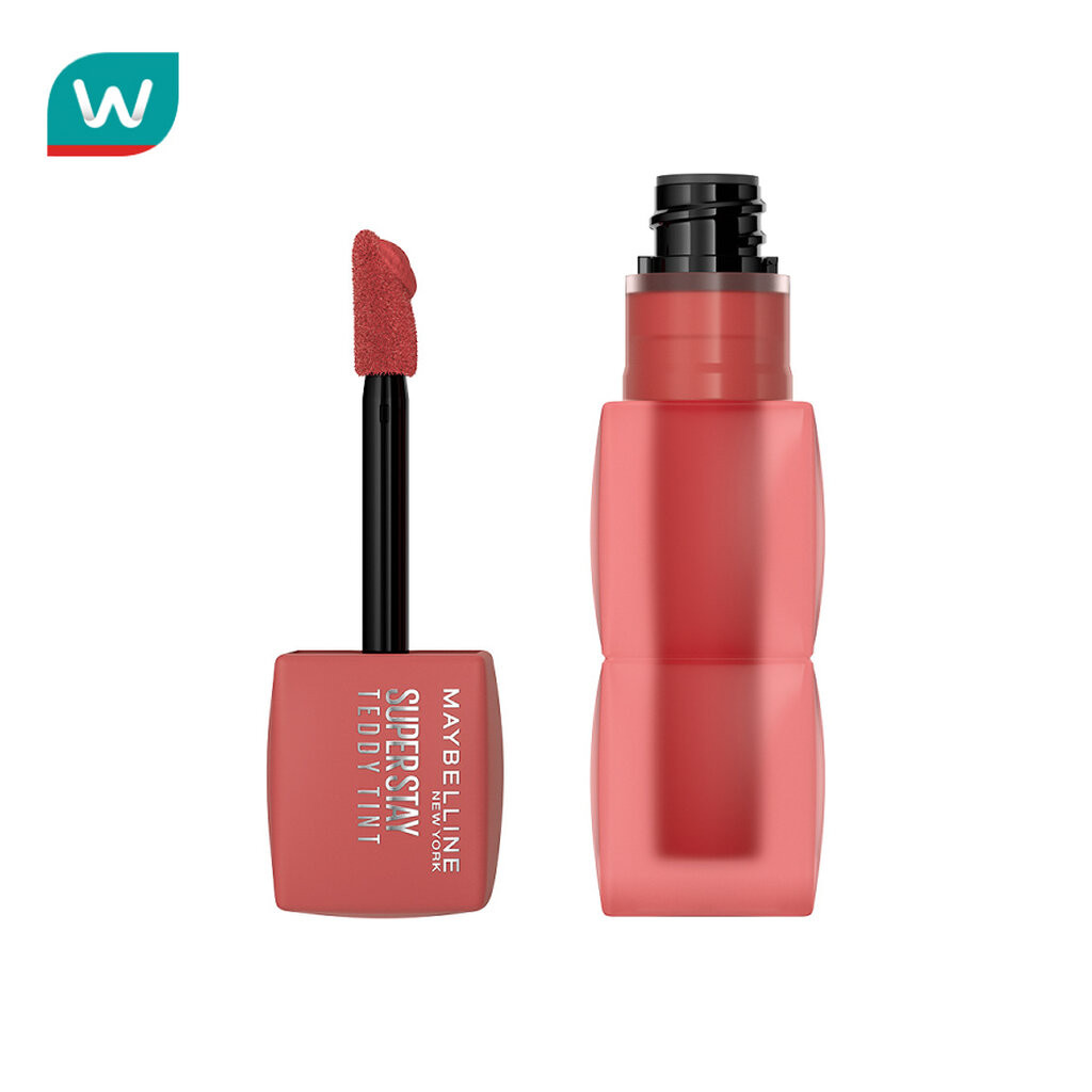 Maybelline เมย์เบลลีน นิวยอร์ก ซุปเปอร์สเตย์ เท็ดดี้ ทินท์ 5ก. 125 ฮาร์ท ล็อค